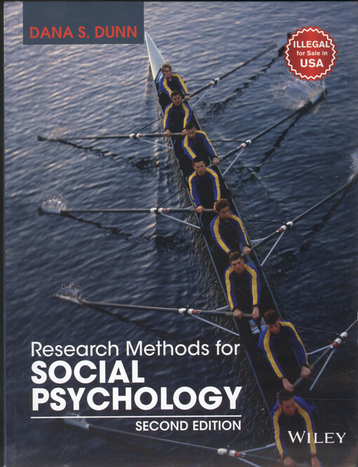 Research methods for social psychology
