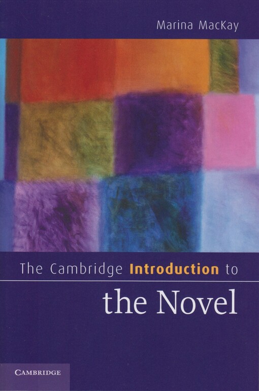The Cambridge introduction to the novel