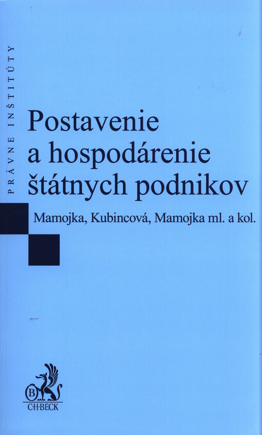 Postavenie a hospodárenie štátnych podnikov