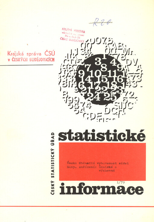 Občanská vybavenost sídel Jihočeského kraje 1/79