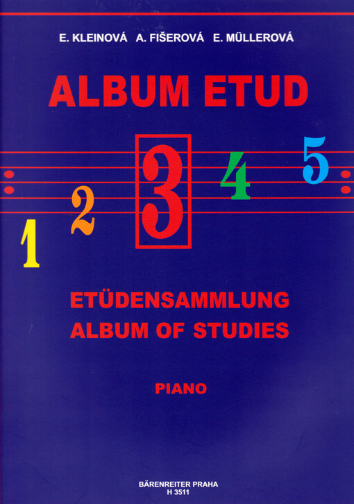 Album etud = Etüdensammlung = Album of studies : piano. 3