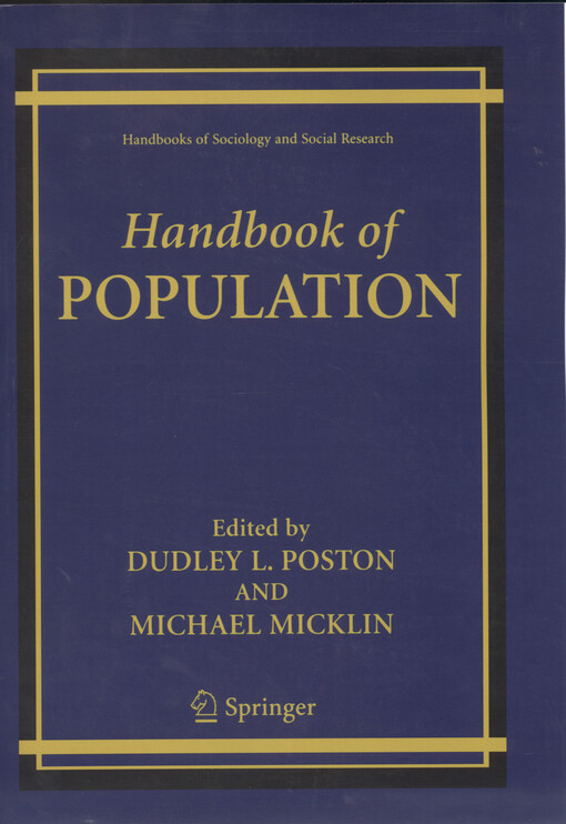 Handbook of population