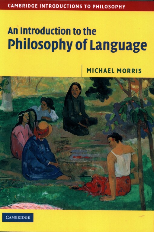 An introduction to the philosophy of language