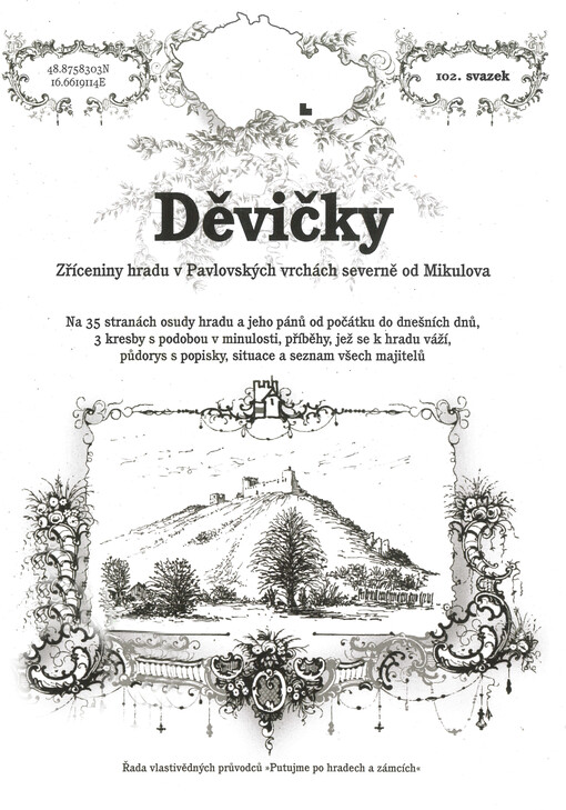 Děvičky : zříceniny hradu v Pavlovských vrchách severně od Mikulova