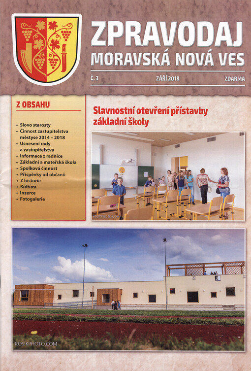 Zpravodaj Moravské Nové Vsi