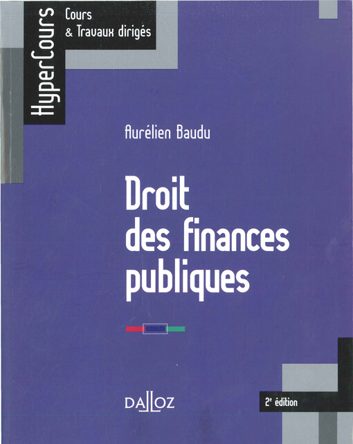 Droit des finances publiques