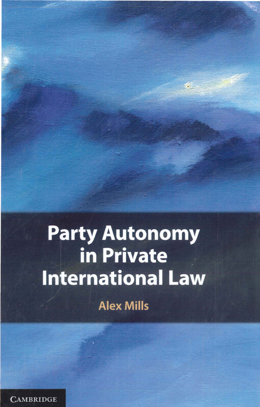 Party autonomy in private international law