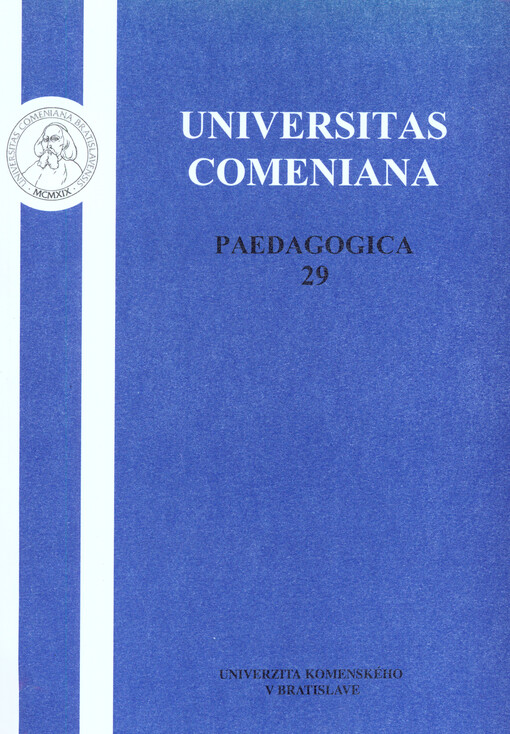 Číslo: svazek 29/2017