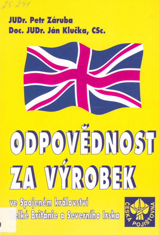 Odpovědnost za výrobek ve Spojeném království Velké Británie a Severního Irska