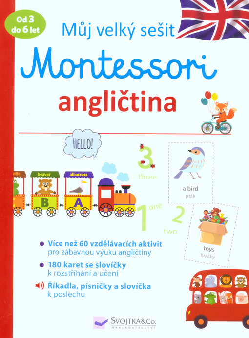Můj velký sešit Montessori - Angličtina