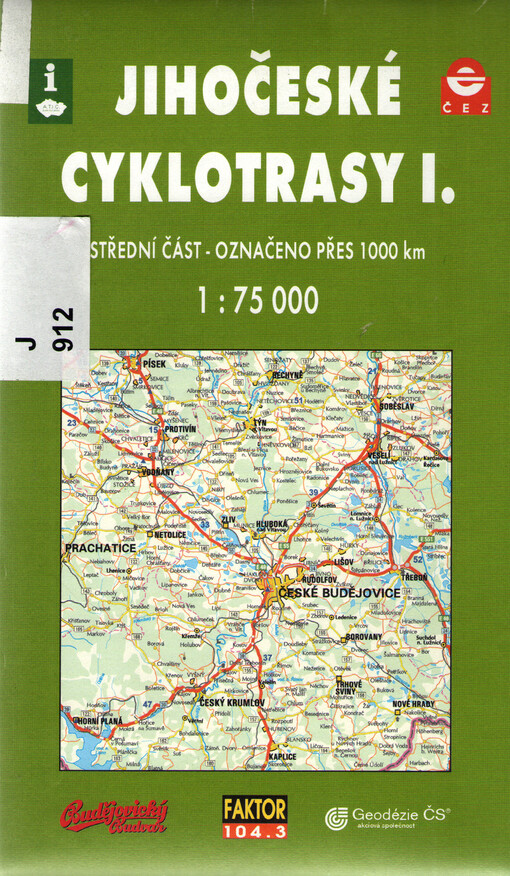 Jihočeské cyklotrasy1,Střední část