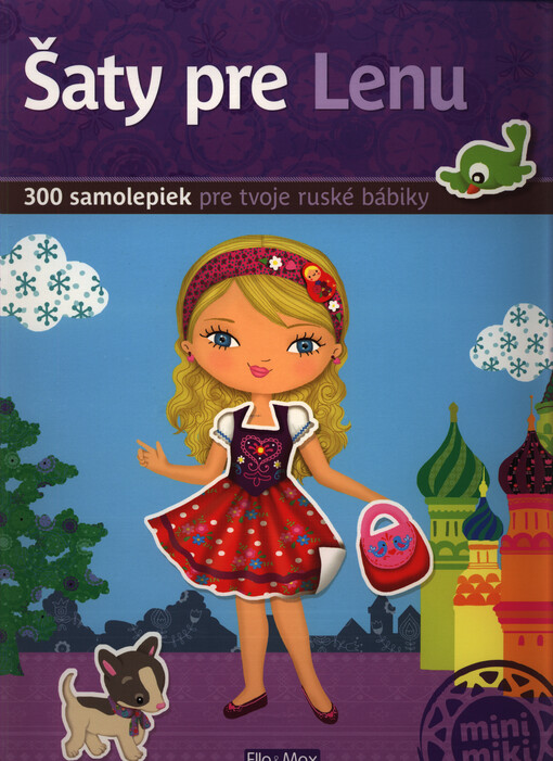 Šaty pre LENU – Kniha samolepiek 
