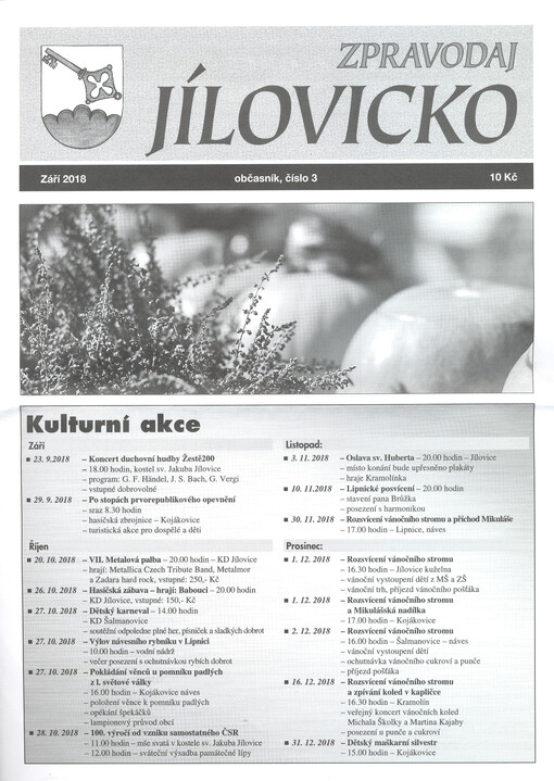 Jílovicko : zpravodaj