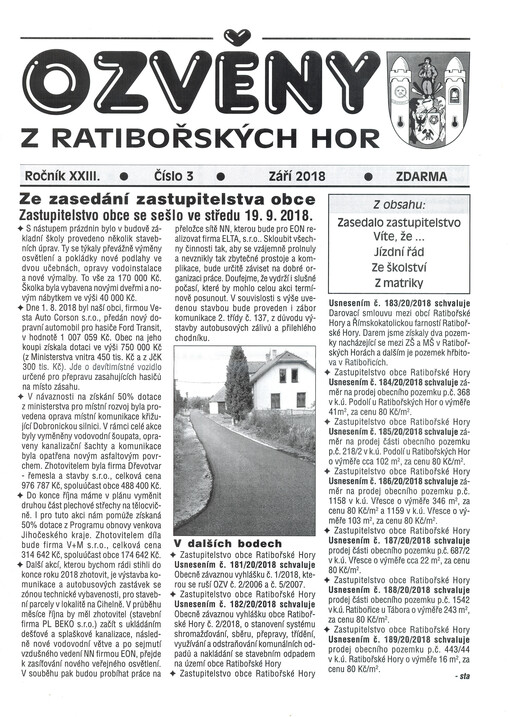 Ozvěny z Ratibořských Hor