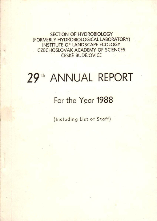 Annual Report for the year ...