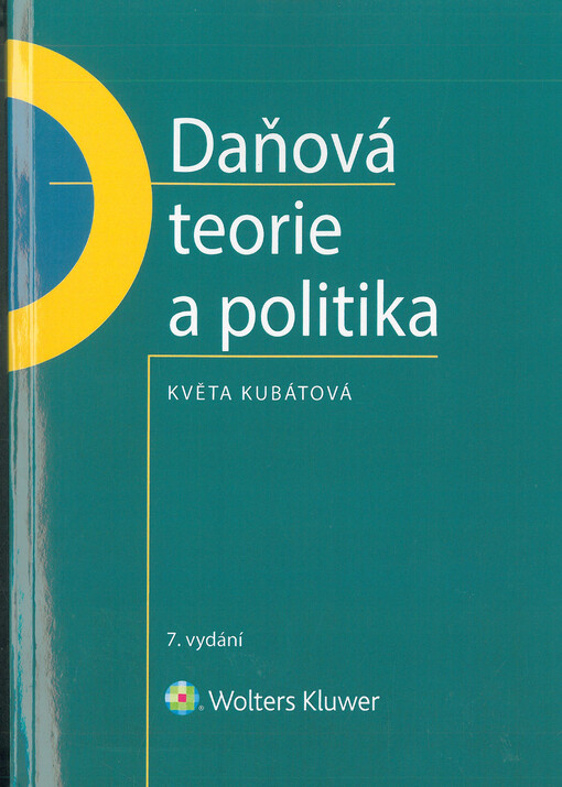 Daňová teorie a politika