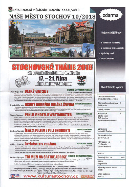 Naše město Stochov : informační měsíčník