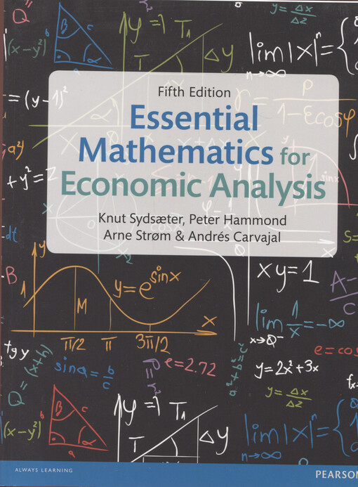 Essential mathematics for economic analysis