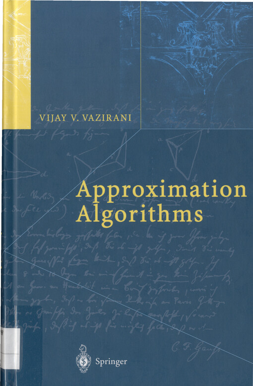 Approximation algorithms