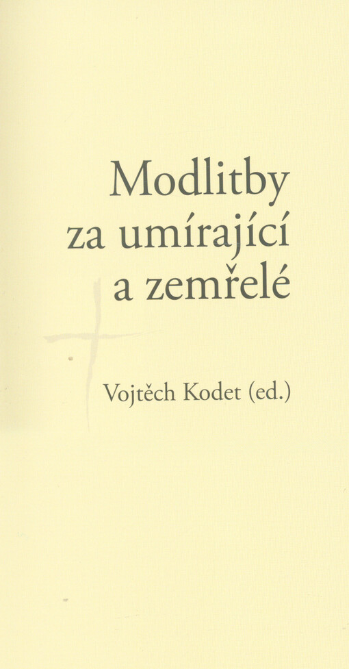 Modlitby za umírající a zemřelé