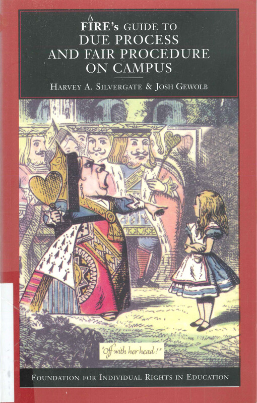 Fire's guide to due process and fair procedure on campus