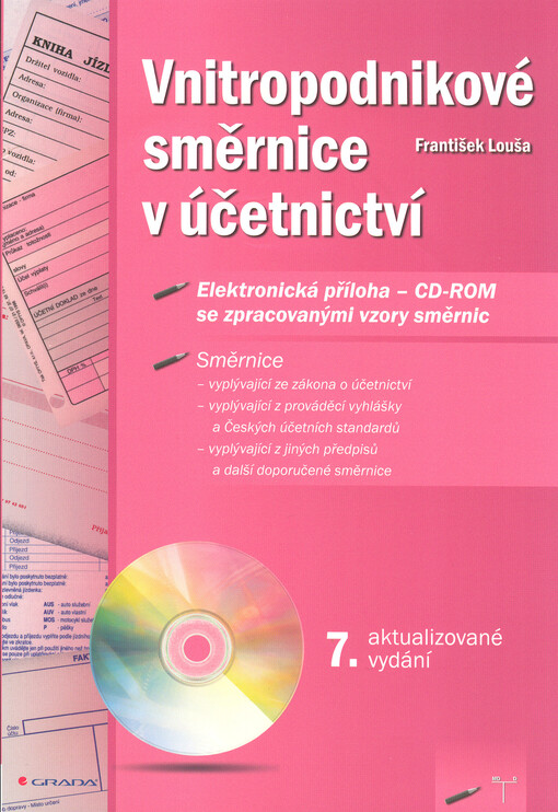 Vnitropodnikové směrnice v účetnictví s CD-ROMem | Louša František - e-kniha