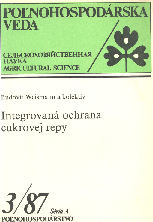 Integrovaná ochrana cukrovej repy