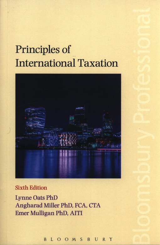 Principles of international taxation