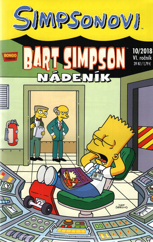 Bart Simpson 2018/10: Nádeník