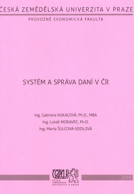 Systém a správa daní v ČR
