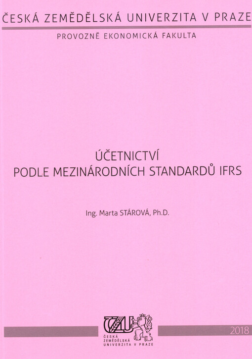 Účetnictví podle mezinárodních standardů IFRS