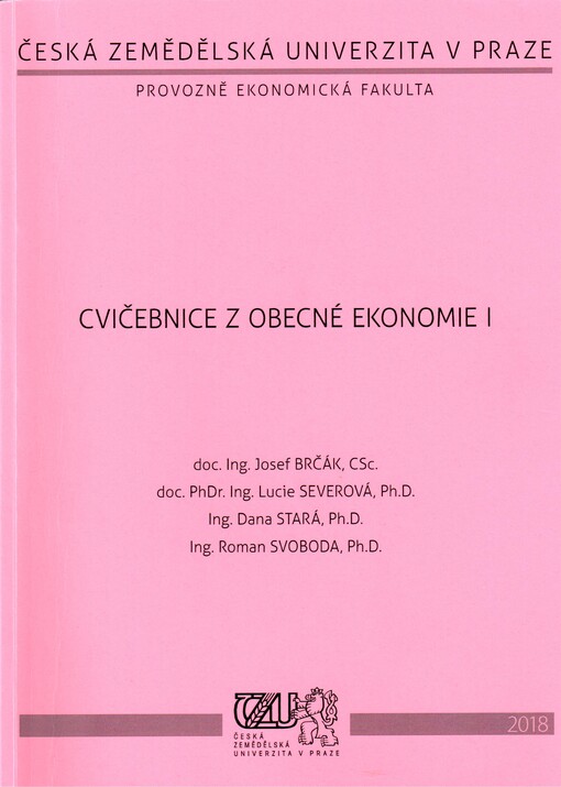 Cvičebnice z obecné ekonomie I