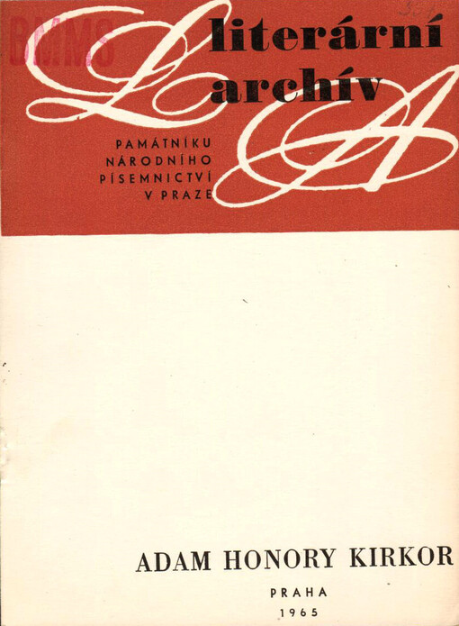 Adam Honory Kirkor: (1818-1886)