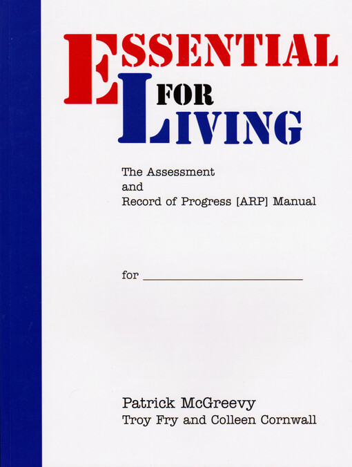 Essential for living : the assessment and record of progress [ARP] manual