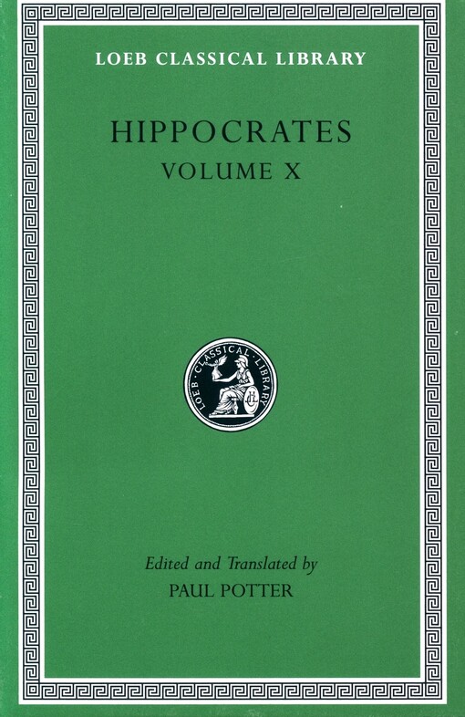 Hippocrates.Volume X