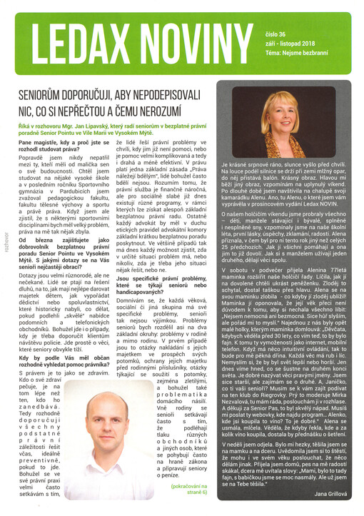 Ledax noviny : občasník