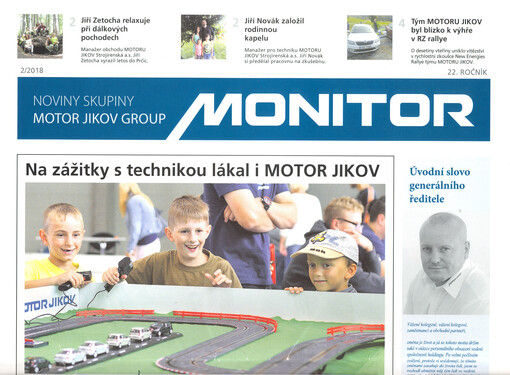 Monitor : noviny společnosti M.I.C.B.
