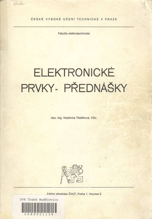 Elektronické prvky : přednášky