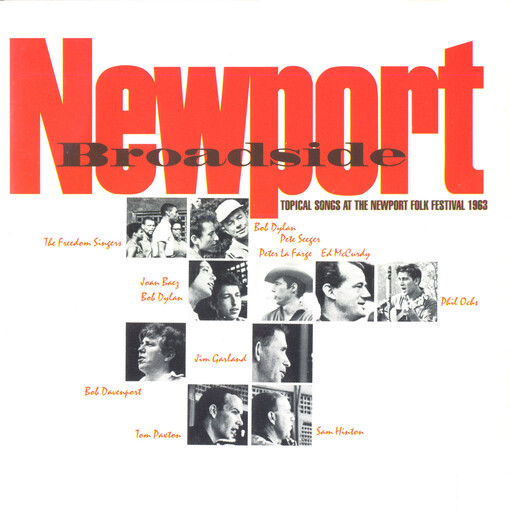 Newport broadside Newport Folk Festival, 1963