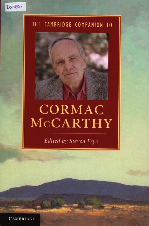The Cambridge Companion to Cormac McCarthy