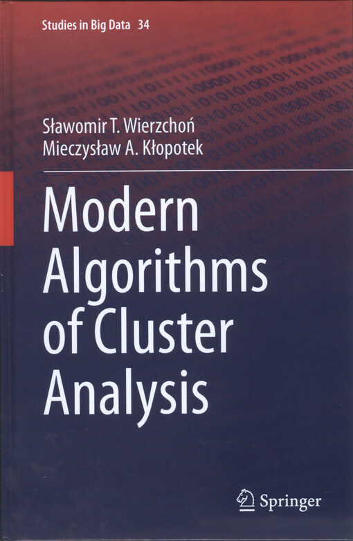 Modern algorithms of cluster analysis