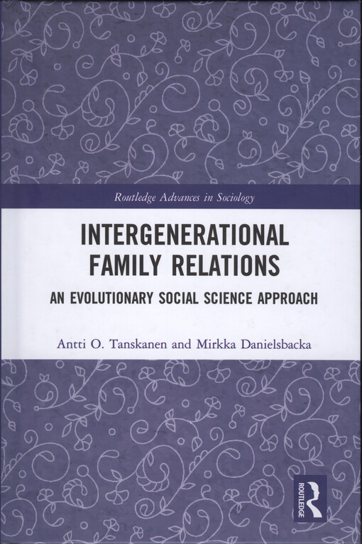 Intergenerational family relations : an evolutionary social science approach