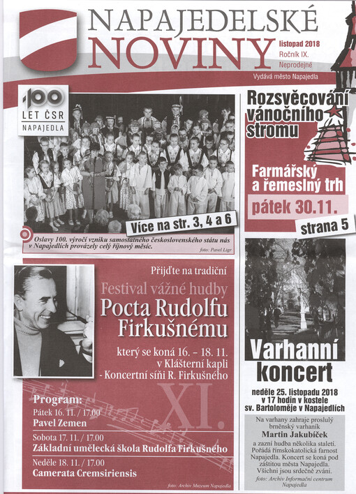 Napajedelské noviny : vydává město Napajedla