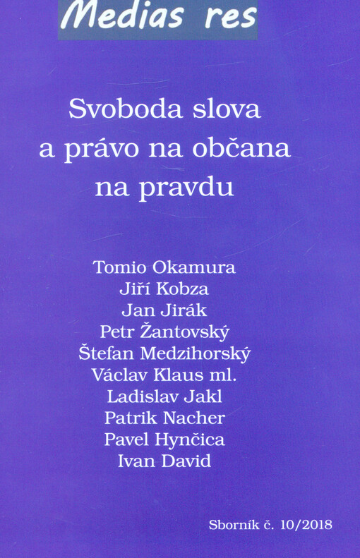 Svoboda slova a právo občana na pravdu