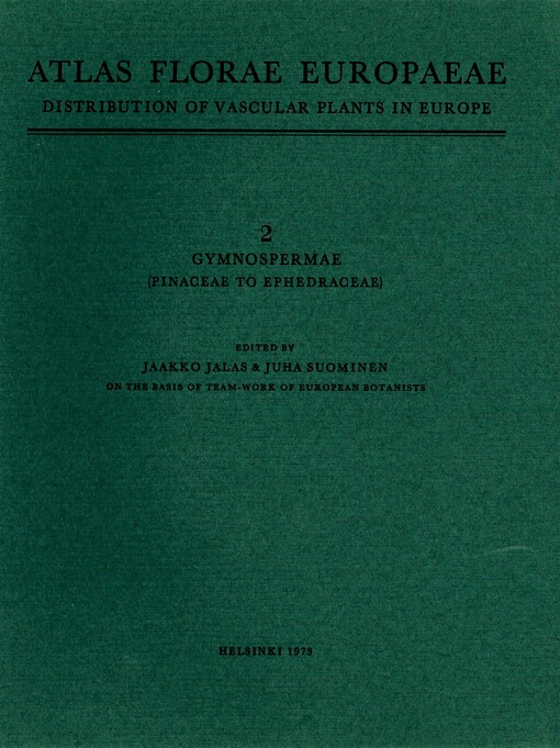 Gymnospermae (Pinaceae to Ephedraceae)  