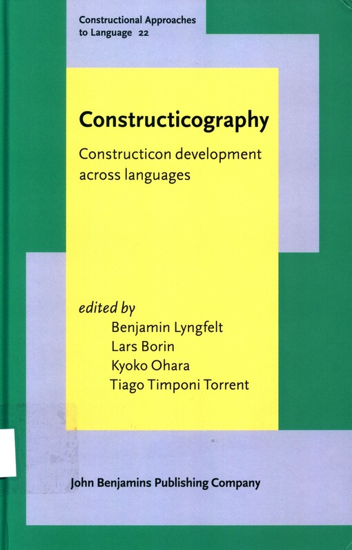 Constructicography
