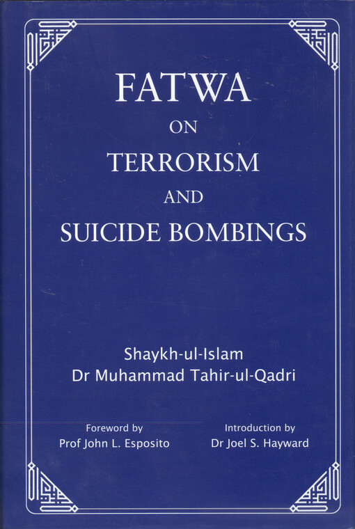 Fatwa on terrorism and suicide bombings