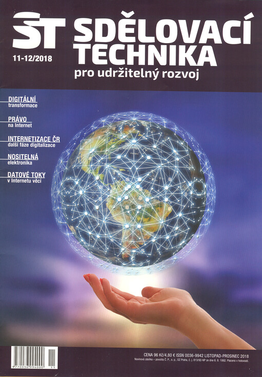Sdělovací technika : měsíčník pro rozvoj a praxi sdělovací elektrotechniky