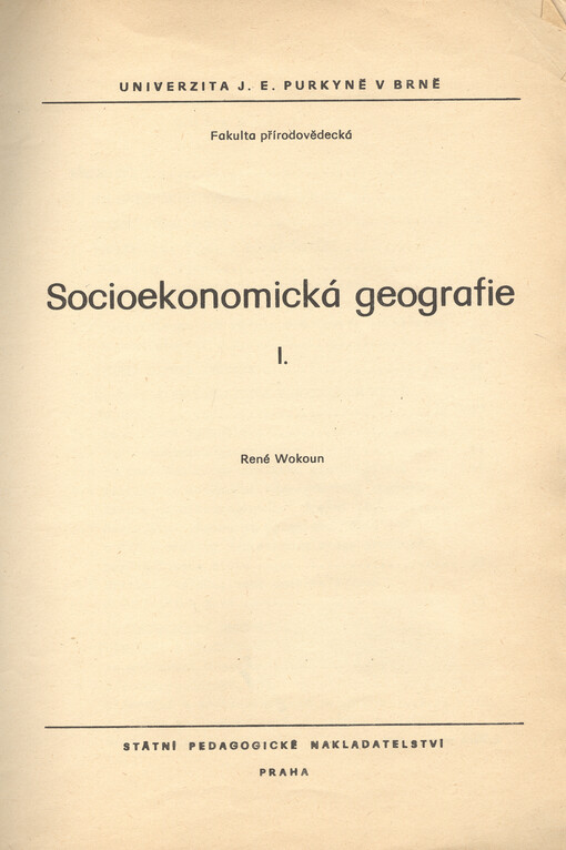 Socioekonomická geografie
