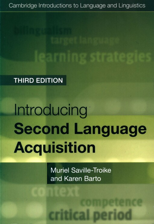 Introducing second language acquisition